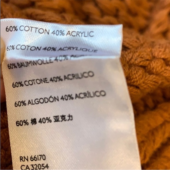 NWT Free People "My Only Sunshine" Brown Sweater - Picture 5 of 7